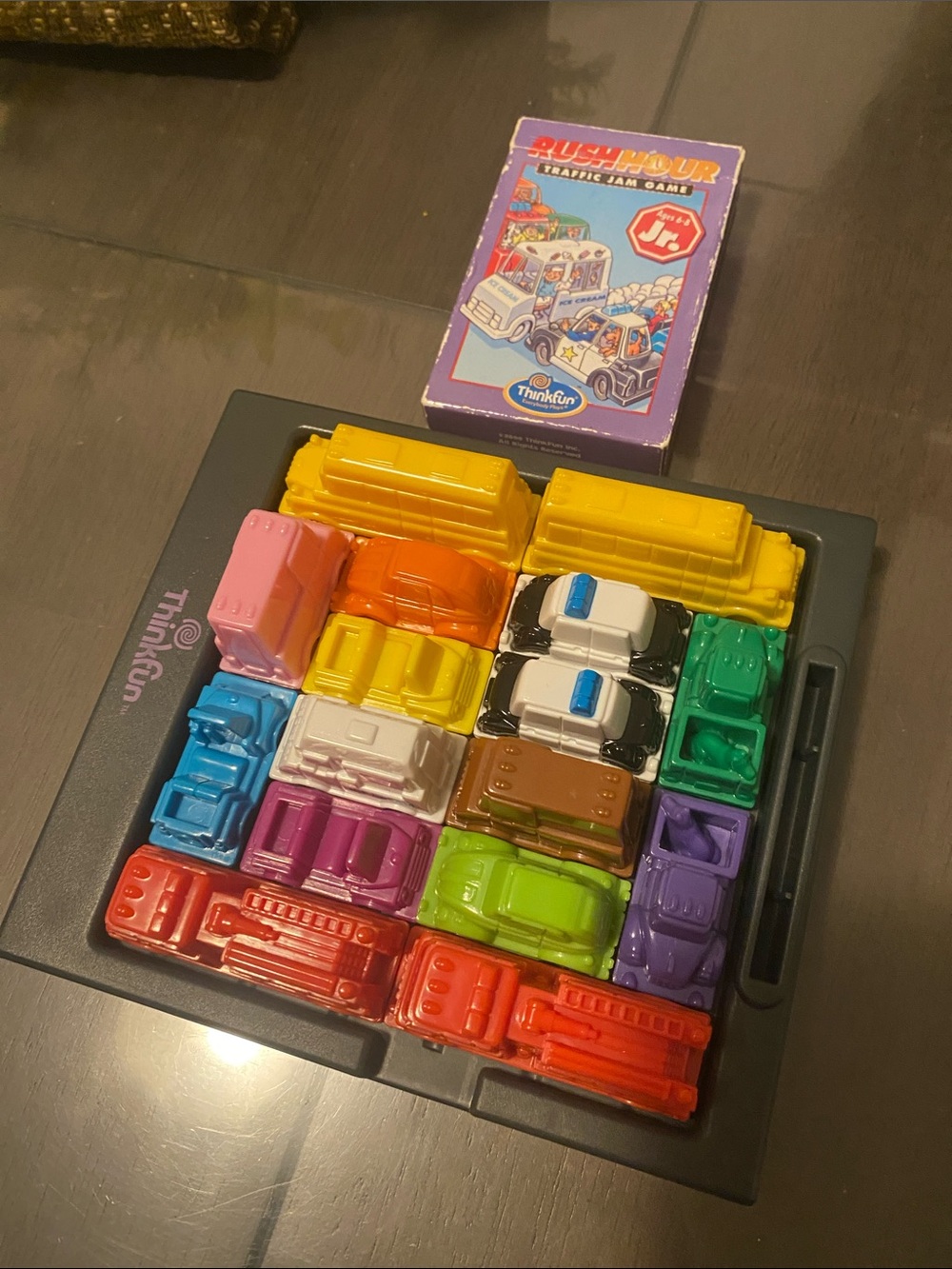 Think Fun Rush Hour Traffic Jam Game Junior